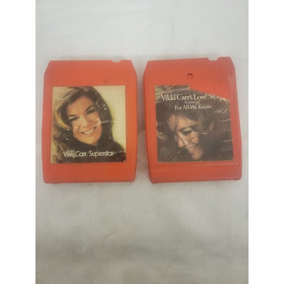 Vintage 8-Tracks Love Story and Super Star - Set of 2 - Picture 1 of 8